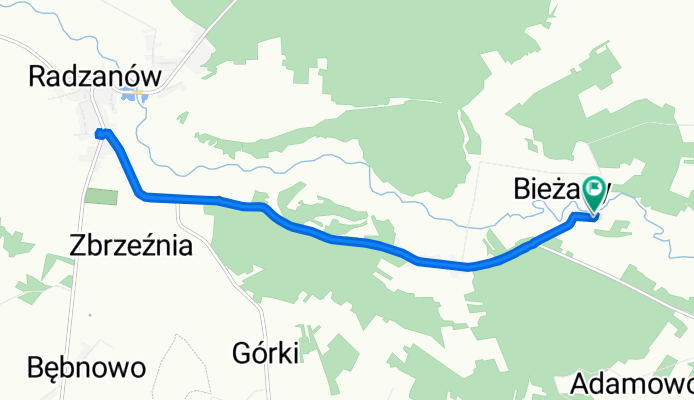 Trzciniec 12, Radzanów do Trzciniec 12, Radzanów