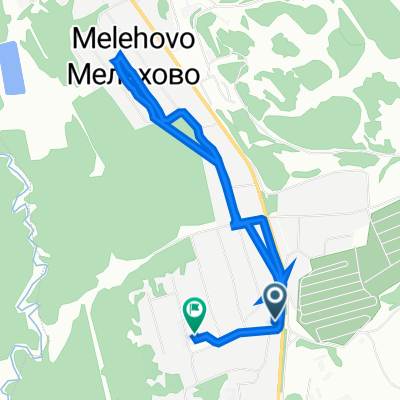 От Первомайская улица 262, Мелехово до Красная Горка 2, Мелехово