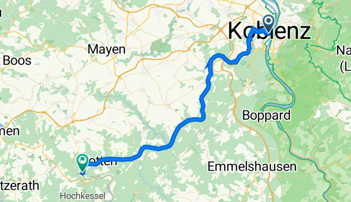 Koblenz to cochem
