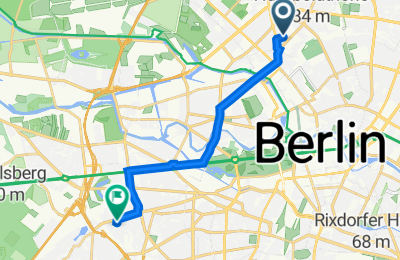 Route in der Bikemap App öffnen