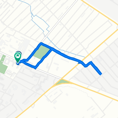 От улица Калинина 116, Зaтoбoльcк до улица Калинина 116, Зaтoбoльcк