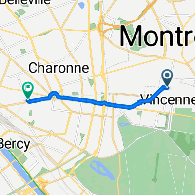 6–18 Rue Diderot, Vincennes à 75 Boulevard Diderot, Paris