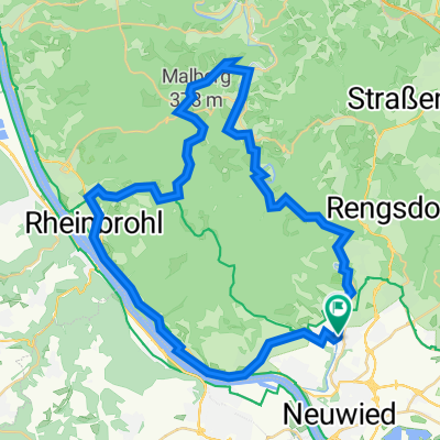 Biewer-Waldbreitb-Malberg-Arienheller-Rheinbrohl-Leutesd. 46km
