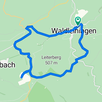 Hauptstraße 28, Waldleiningen nach Friedhofstraße 1–19, Waldleiningen