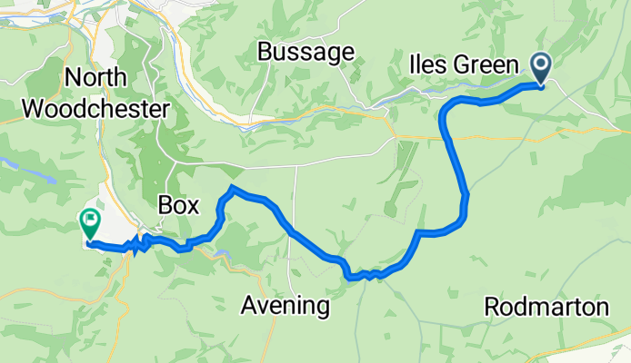 The Barracks, Cirencester to 1 Stone Cottages, Shortwood Road, Stroud