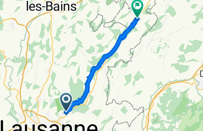 Route in der Bikemap App öffnen