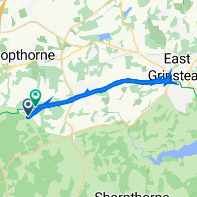 Little Worth, Crawley Down to Worth Way, Crawley Down