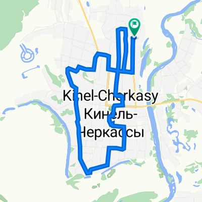 Крестьянская улица, Село Кинель-Черкассы до Крестьянская улица, Село Кинель-Черкассы