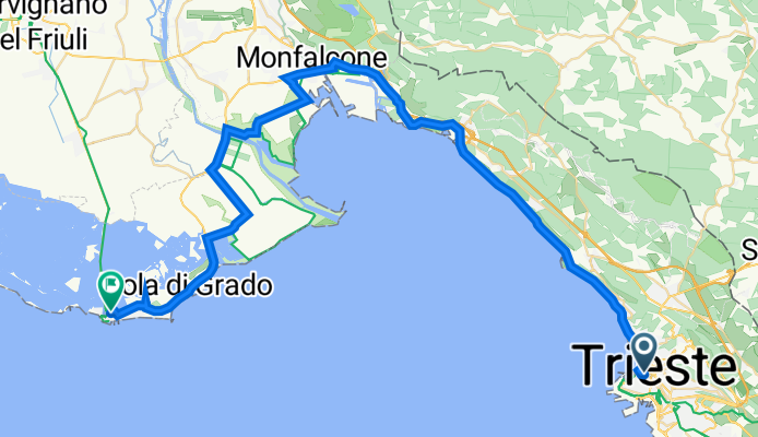 Via del Teatro Romano 7, Trieste do Via dell'Amicizia 4, Grado