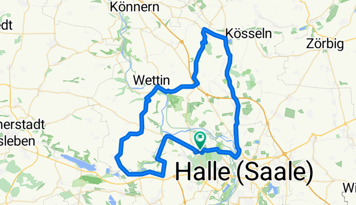 Halle/S. - mittlere Nordwest - Runde