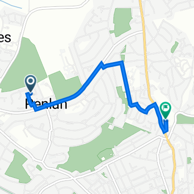 90 Redwood Court, Heol Emrys, Swansea to 499 Canolfan Feddygol Brynhyfryd Medical Centre, Llangyfelach Road, Swansea