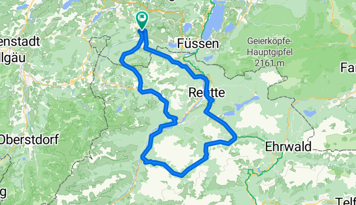 Pfronten-Grän-Namlos-Berwang-Pfronten