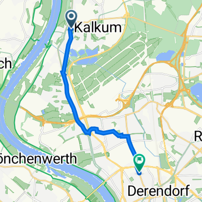 Alte Landstraße 211, Düsseldorf nach Ulmenstraße 130, Düsseldorf