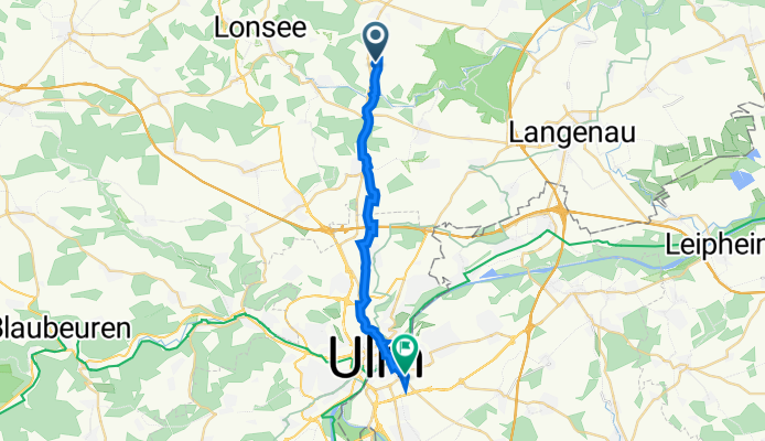 Blumenstraße 13, Holzkirch nach Reuttier Straße 56, Neu-Ulm