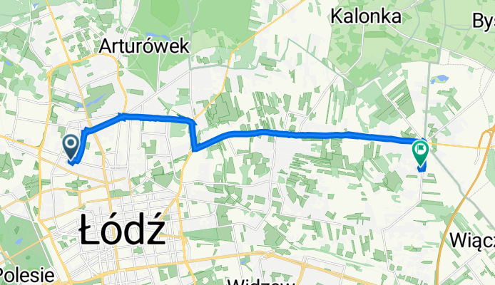 Bolesława Limanowskiego 108, Łódź do Lęborska 7, Łódź