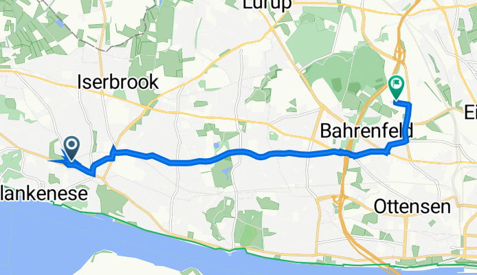 Erik-Blumenfeld-Platz 29, Hamburg nach Winsbergring 12, Hamburg