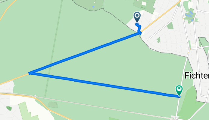 Wildkanzelweg 4, Schöneiche bei Berlin nach Alter Fischerweg 4–5, Berlin