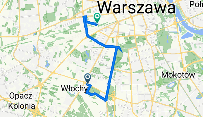 Gładka 22, Warszawa do Sławińska 1, Warszawa