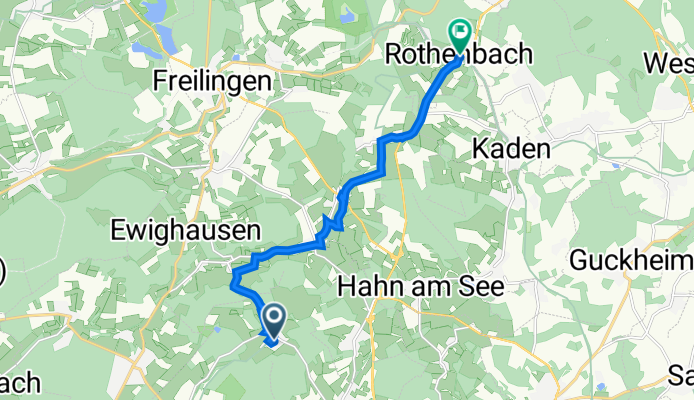 Heideweg 5, Ötzingen nach Koblenzer Straße 10, Rothenbach