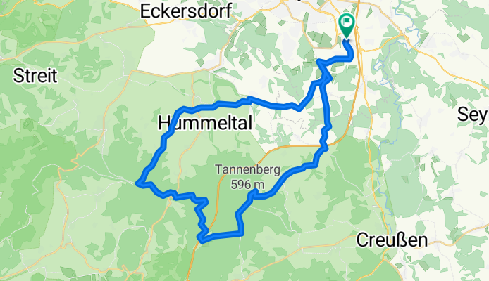 BT Unternschreez-Haag-Weiglat.-Altenhimmel-PORadweg-Gesees-Rödensd.