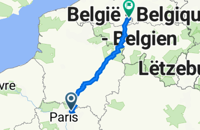 Route in der Bikemap App öffnen