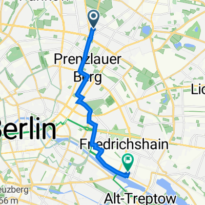Jacobsohnstraße 2, Berlin nach Lehmbruckstraße 18, Berlin