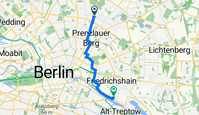 Jacobsohnstraße 2, Berlin nach Lehmbruckstraße 18, Berlin