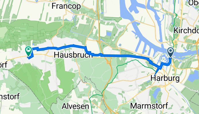 Nartenstraße, Hamburg nach Onkelbarg 15, Hamburg