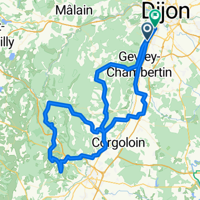 BOURGOGNE Côte Or -  Randonnée des Vendanges 2011 - 125 km