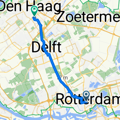 Weena 713, Rotterdam naar Rijswijkseweg 84T, Den Haag