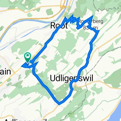 Zentralstrasse 32–48, Dierikon nach Zentralstrasse 38, Dierikon