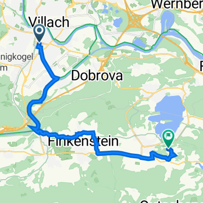 Bertha-von-Suttner-Straße 2, Villach nach Aussichtsweg 30