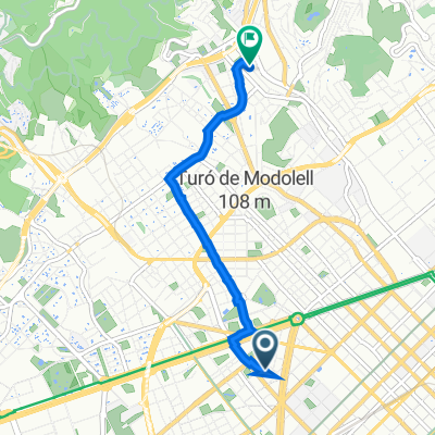 Carrer de Morales, 31, Barcelona to Carrer de Gomis, 67, Barcelona