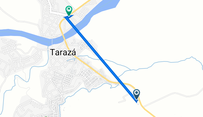 De Puerto Antioquia-Tarazá a Carrera 28 35A-10, Tarazá