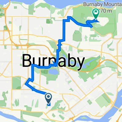 Carson Street 5843, Burnaby to University Drive West 8888, Burnaby