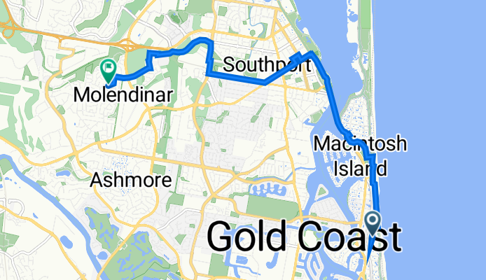 9–35 Orchid Ave, Surfers Paradise to 197–209 Crestwood Dr, Molendinar