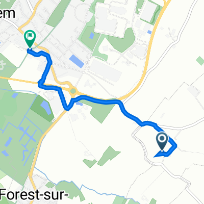 20 Voie, Sailly-lez-Lannoy à 6 Rue Jules Ferry, Hem
