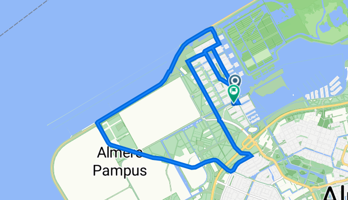 Kraaiennest, Almere naar Grootzeil 100, Almere