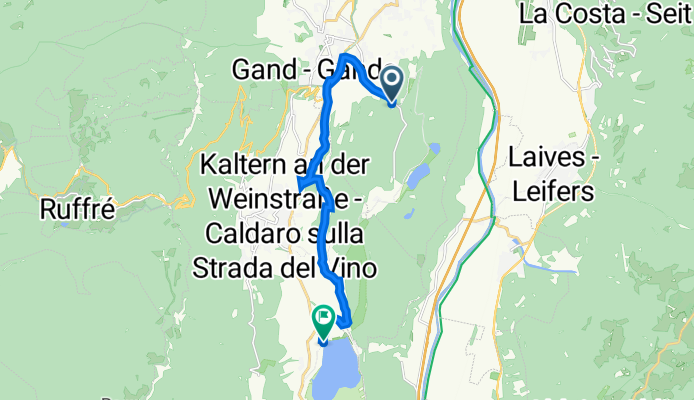 Montiggler Straße 62A, Eppan an der Weinstraße nach Sankt Josef am See 11, Kaltern an der Weinstraße