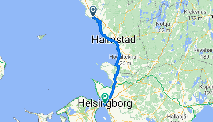 Dag 2 Falgenberg til Helsingborg