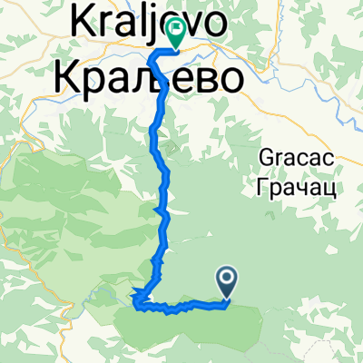 Србија to Cerska 1, Kraljevo