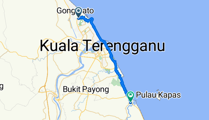 Kampung Jati, Kuala Terengganu to Marang