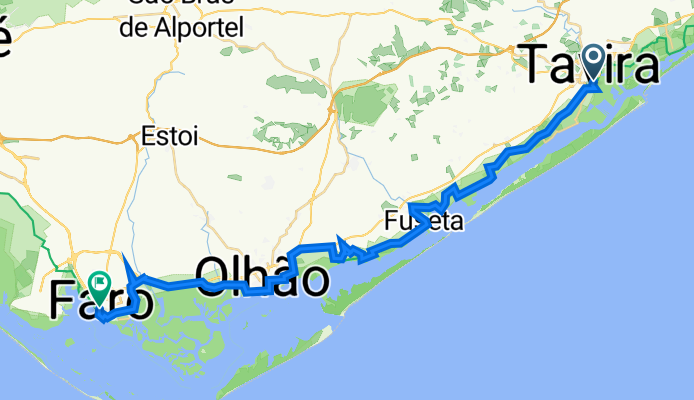 Rua da Atalaia 2, Tavira to Doca, Faro