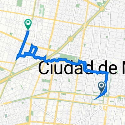 De San Jerónimo 75, Centro a Luis D. Colosio 126, Ciudad de México