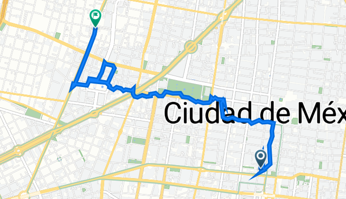 De San Jerónimo 75, Centro a Luis D. Colosio 126, Ciudad de México