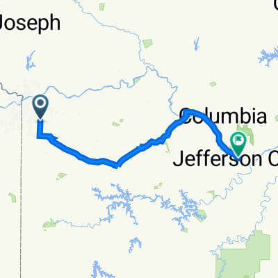 Katy trail from lees summit to Jeff city