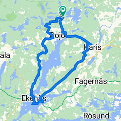Peltorivi 4, Fiskari to Fiskarsintie 25, Fiskari