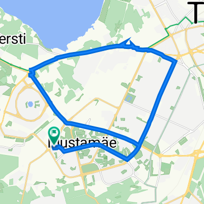 Akadeemia tee 68b, Mustamäe to Kadaka tee 173, Tallinn