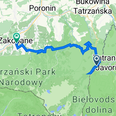 Łysa Polana 2, Brzegi to Krupówki 26, Zakopane