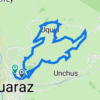 De Avenida Manco Capac 797, Huaraz a Gardenias 166, Huaraz